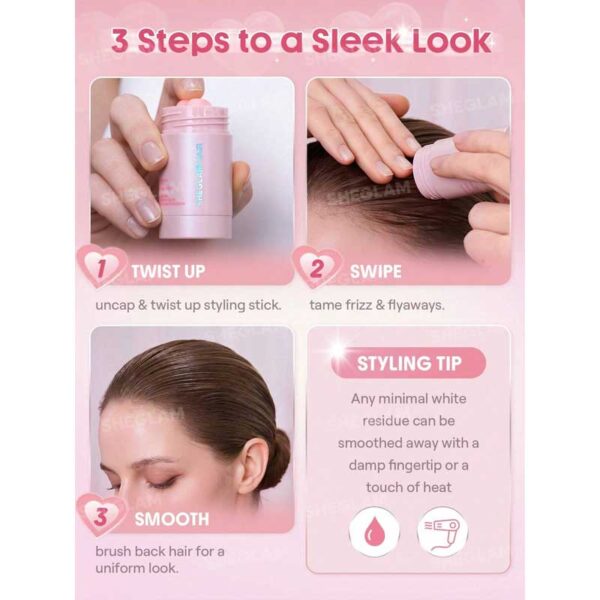 استیک مو ضد وز و حالت دهنده قوی شیگلم Sheglam مدل Cupids Charm Glossy Shine Strong