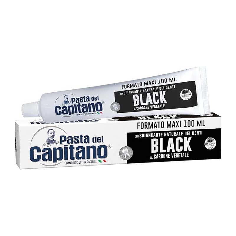 خمیر دندان پاستا دل کاپیتانو Pasta Del Capitano مدل Black حجم 100ml