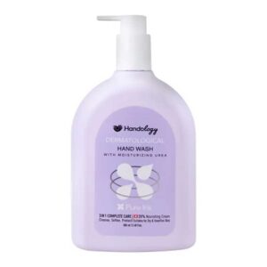 مایع شوینده دست حاوی اوره و روغن کرچک هندولوژی Handology مدل Pure Iris حجم 500ml