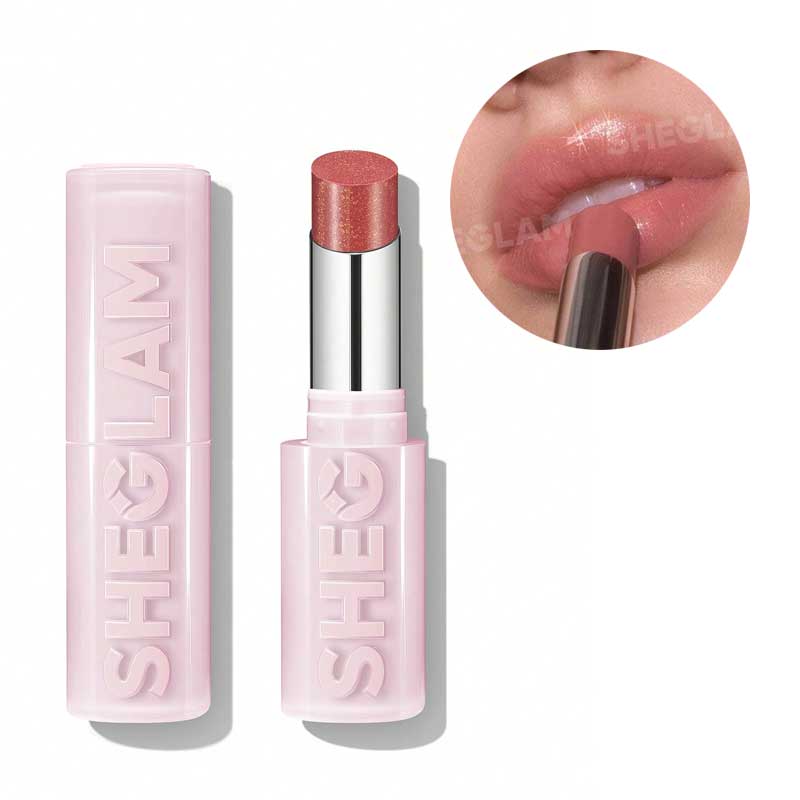 بالم لب روغنی شیگلم Sheglam مدل Silk Slip Lip Oil Balm رنگ 107 Pinky Wink