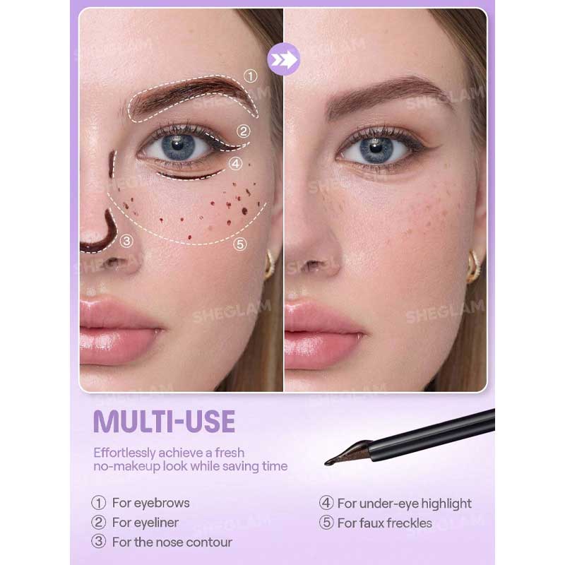 ژل ابرو پیل آف شیگلم Sheglam مدل Tint Lock Tattoo Peel Off