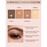 پالت سایه چشم 4 عددی شیگلم Sheglam مدل Essentials Pocket رنگ Serene - Image 3