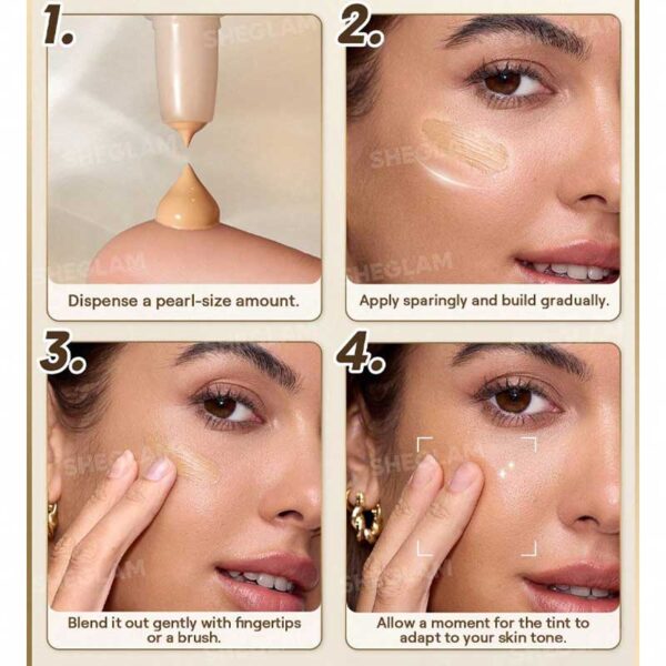 تینت صورت حاوی ضد آفتاب SPF20 شیگلم Sheglam مدل Dew & Done