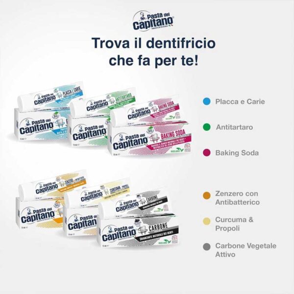 خمیر دندان پاستا دل کاپیتانو Pasta Del Capitano