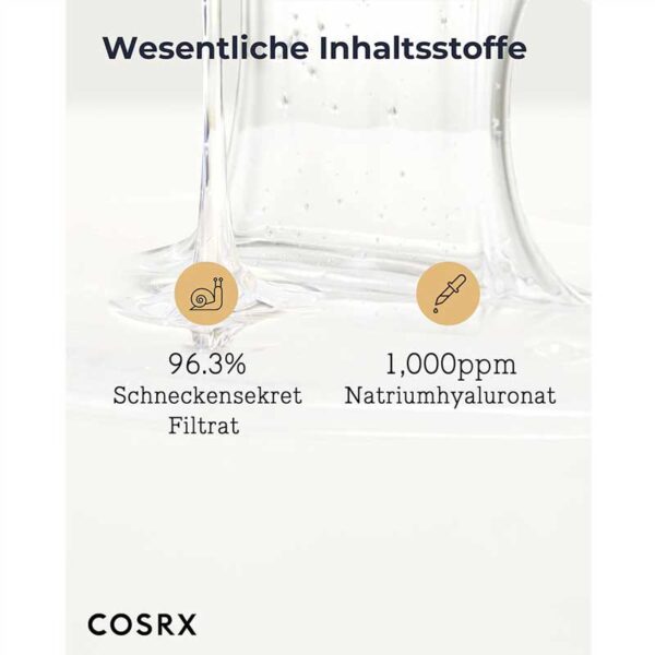 اسنس آبرسان و ضد چروک حلزون کوزارکس Cosrx مدل Advanced Snail 96 Mucin Power Essence حجم 30ml