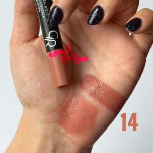رژ لب مدادی گلدن رز Golden Rose مدل Matte Lipstick Crayon