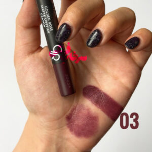 رژ لب مدادی گلدن رز Golden Rose مدل Matte Lipstick Crayon