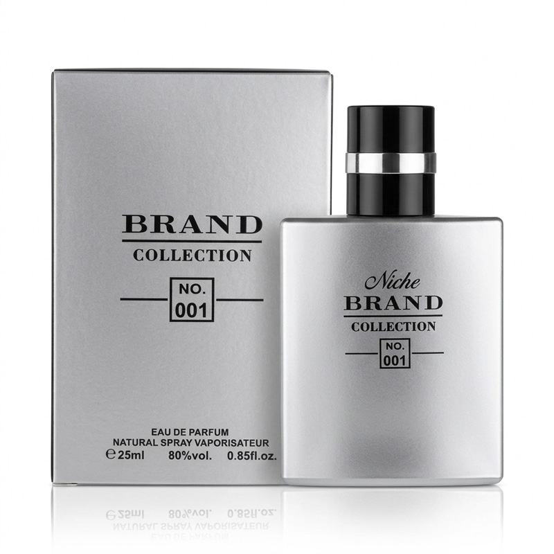001 ادکلن برند کالکشن Brand Collection رایحه شنل الور هوم کد 001 حجم 25ml