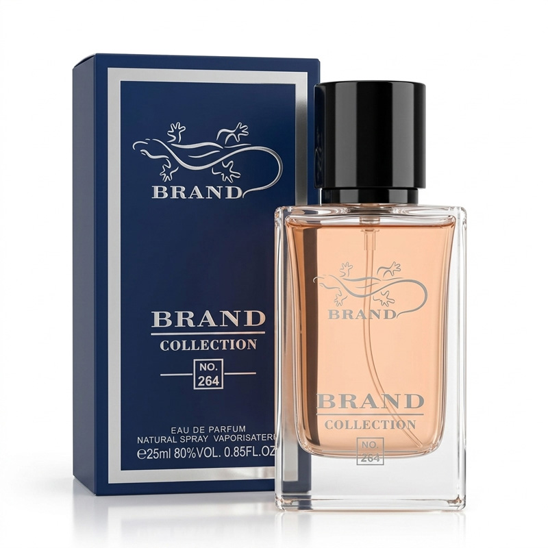 264 ادکلن برند کالکشن Brand Collection رایحه لاگوست لهوم کد 264 حجم 25ml