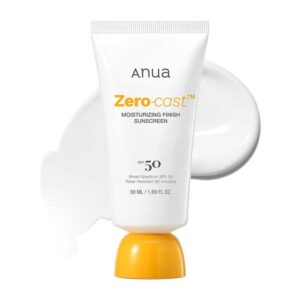 ضد آفتاب آبرسان SPF 50 آنوا Anua مدل Zeroa Cast Moisturizing Finish حجم 50ml