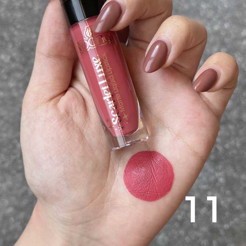 رژ لب مایع مات ایوونا Ivoona مدل Scarlet Luxe
