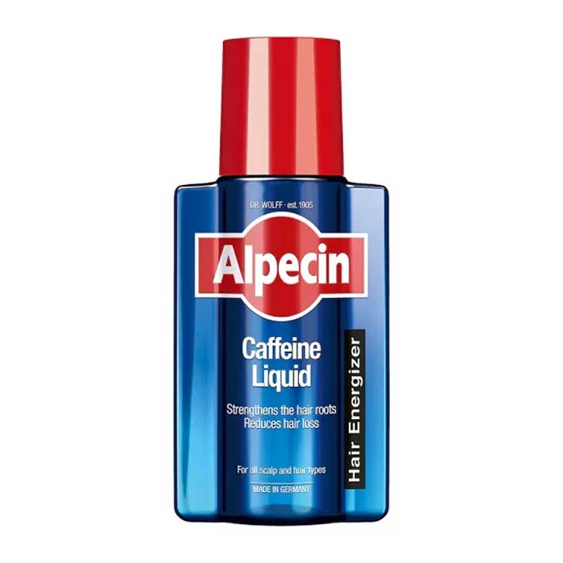 محلول ضد ریزش و تقویت‌ کننده مو آلپسین Alpecin مدل Caffeine Liquid حجم 200ml