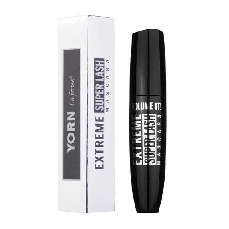 ریمل حجم دهنده یورن Yorn مدل Extreme Super Lash حجم 15ml