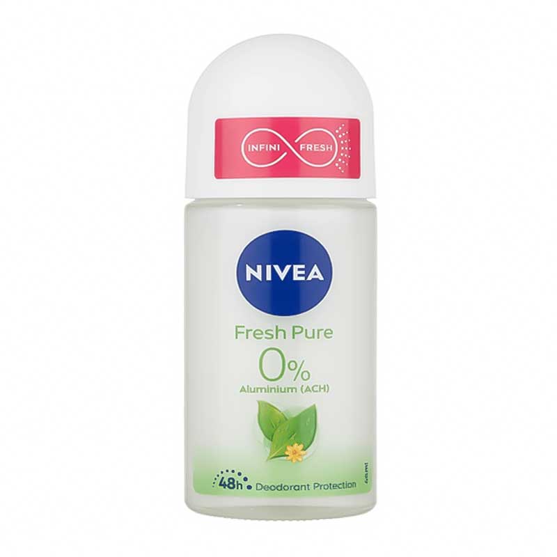 مام ضد تعریق رولی نیوآ Nivea مدل Fresh Pure حجم 50ml