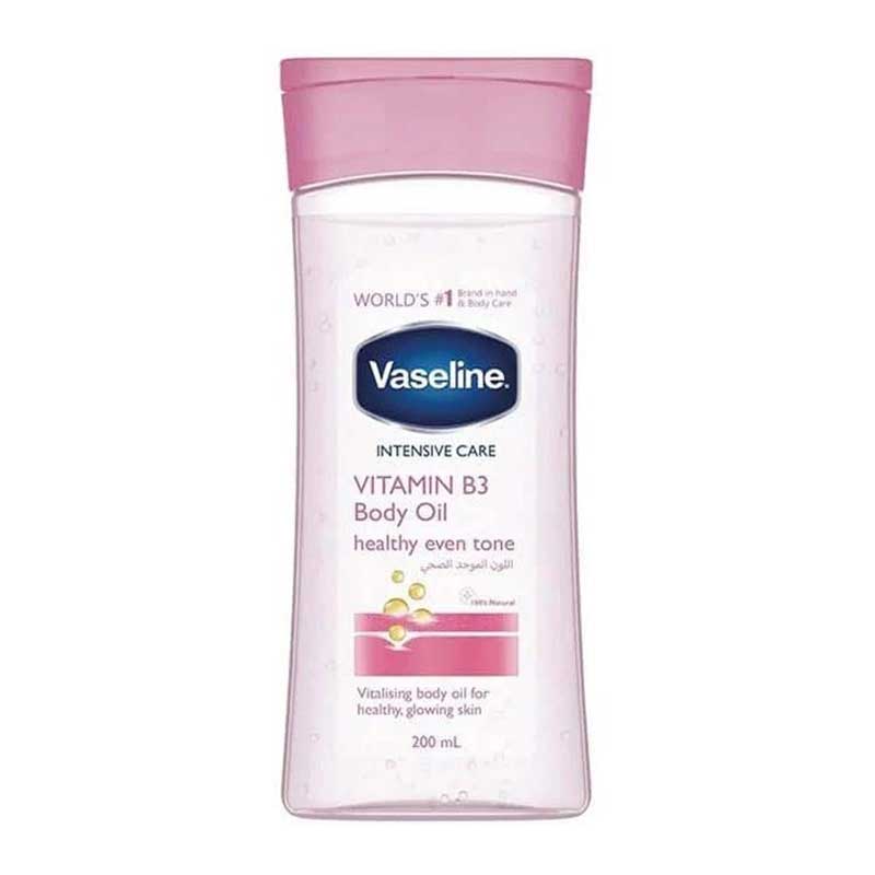 روغن بدن گل رز وازلین Vaseline مدل Vitamin B3 حجم 200ml