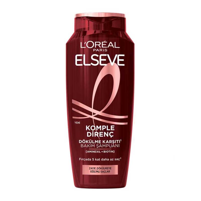 شامپو ضد ریزش و تقویت کننده مو لورآل Loreal مدل Komple Direnc حجم 300ml