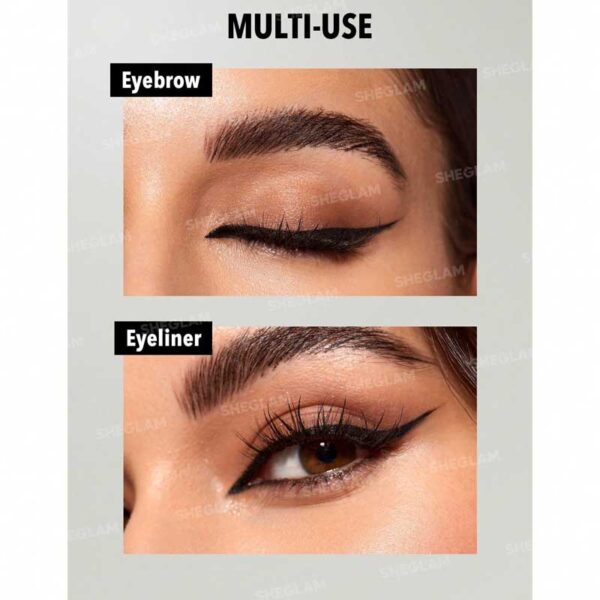 سایه و خط چشم ژلی ضد آب شیگلم Sheglam مدل Intensify Smudge Proof رنگ Black
