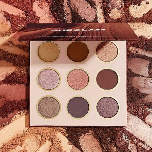 پالت سایه چشم شیگلم Sheglam مدل Nude Beginnings Palette