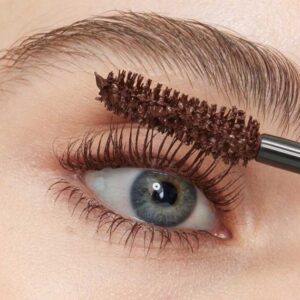 ریمل قهوه ای Brown حجم دهنده کاریته Karite مدل آینه دار Big Eye