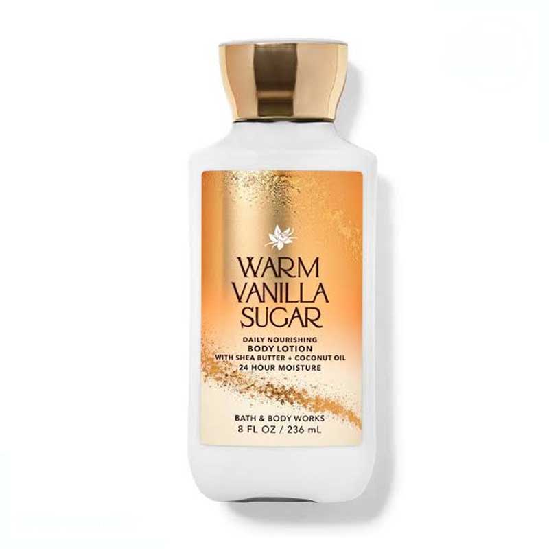 لوسیون بدن بث اند بادی Bath & Body مدل Warm Vanilla Sugar حجم 236ml