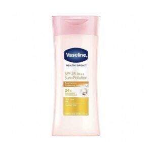 لوسیون بدن روشن کننده حاوی ضد آفتاب وازلین Vaseline مدل SPF24 حجم 100ml