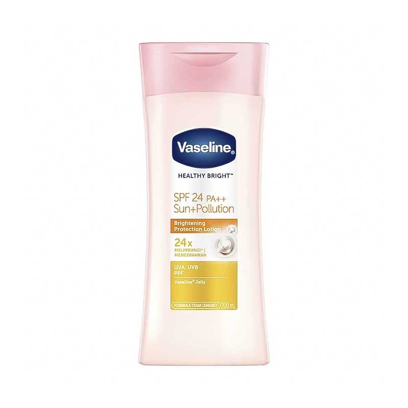 لوسیون بدن روشن کننده حاوی ضد آفتاب وازلین Vaseline مدل SPF24 حجم 100ml