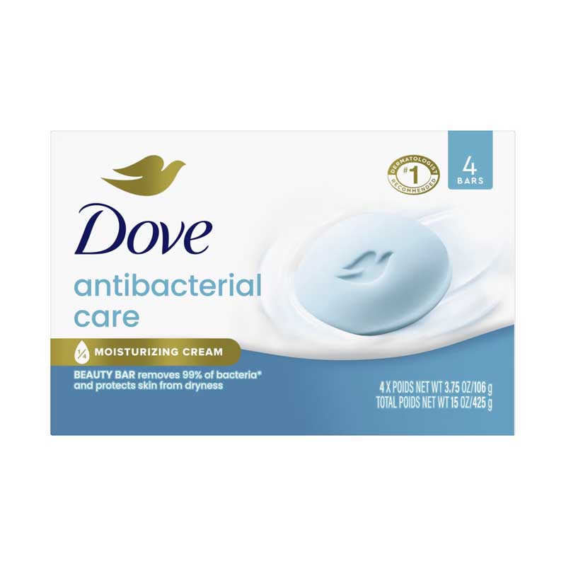 صابون نرم کننده داو Dove مدل Antibacterial Care حجم 106g