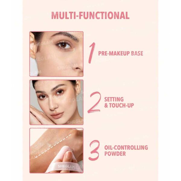پودر فیکس آبرسان شیگلم Sheglam مدل Hydro Touch Refreshing