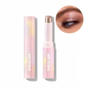 تخفیف ویژه هایلایتر ژله ای شیگلم Sheglam مدل Crystal Jelly Glaze Stick رنگ Starlit Silver