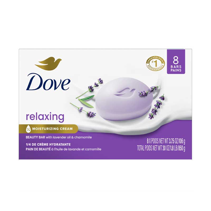 صابون نرم کننده داو Dove مدل Relaxing حجم 106g