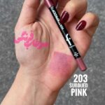 مداد لب ضد آب Waterproof فلورمار Flormar رنگ 203 Subdued Pink