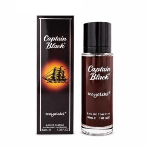 ادکلن روونا Rovena رایحه کاپیتان بلک مدل Capitan Black حجم 30ml