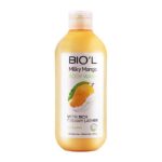 شامپو بدن کرمی بيول Biol رایحه شير و انبه مدل Milky Mango حجم 400ml