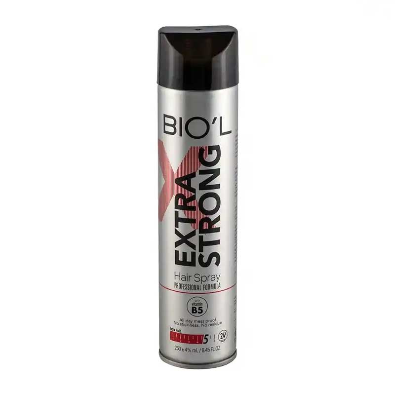 اسپری تافت حالت دهنده مو بیول Biol بیول Extra Strong حجم 250ml