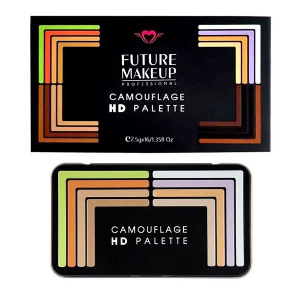پالت کانتور و کانسیلر فیوچر میکاپ Future makeup مدل Camouflage HD