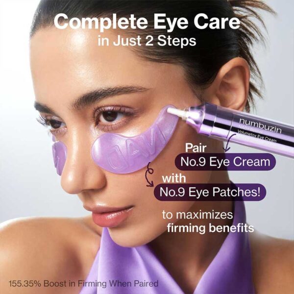 کرم دور چشم ضد چروک و روشن کننده نامبوزین Numbuzin مدل NAD+ Retinol Volumetox حجم 10ml