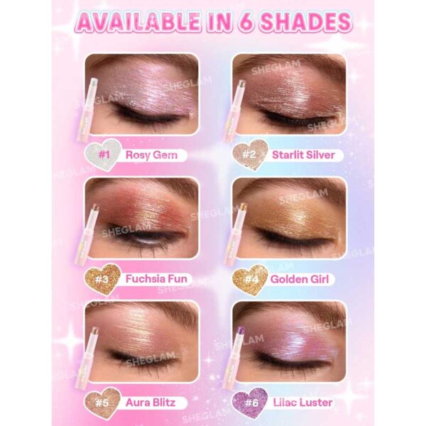 هایلایتر ژله ای شیگلم Sheglam مدل Crystal Jelly Glaze Stick رنگ Golden Girl