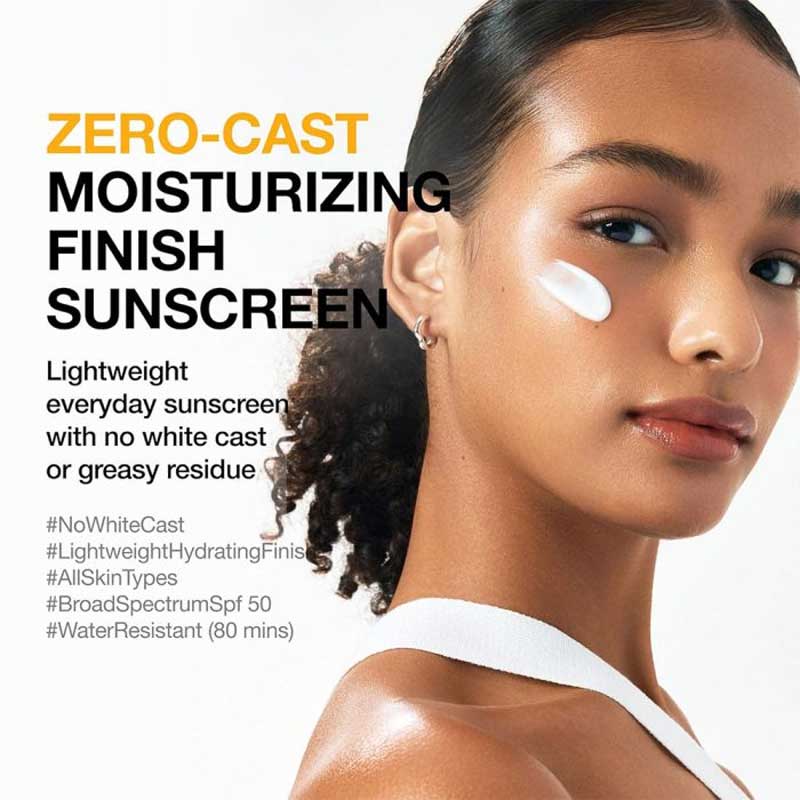 ضد آفتاب آبرسان SPF 50 آنوا Anua مدل Zeroa Cast Moisturizing Finish حجم 50ml