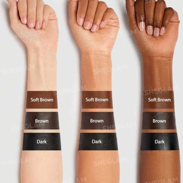 ژل ابرو و خط چشم شیگلم Sheglam مدل Streamline Brow & Eyeliner Gel