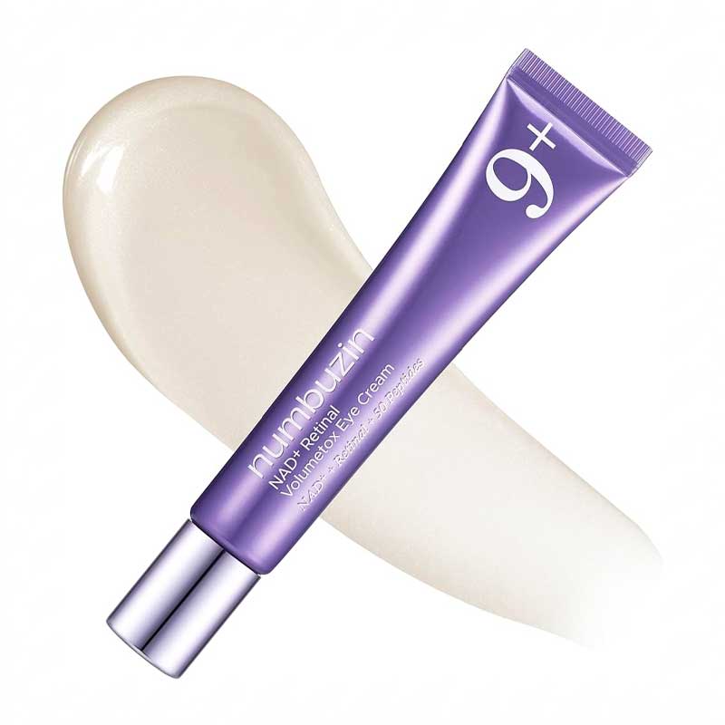 کرم دور چشم ضد چروک و روشن کننده نامبوزین Numbuzin مدل NAD+ Retinol Volumetox حجم 10ml