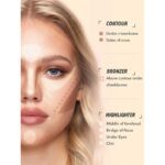 پالت کانتور و هایلایتر شیگلم Sheglam مدل Stereo Face Six رنگ Nude