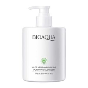 فوم شوینده صورت حاوی آلوئه ورا و آمینو اسید بیوآکوا Bioaqua حجم 500g