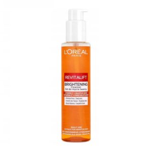 ژل شوینده صورت روشن کننده لورآل Loreal مدل Revitalift Brightening حجم 150ml