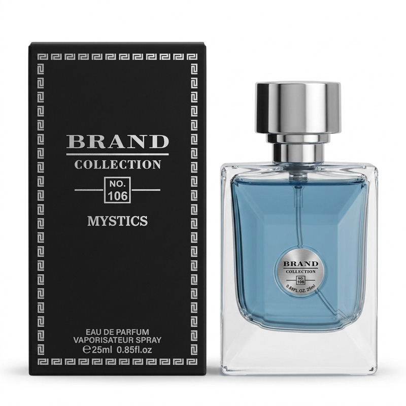 ادکلن برند کالکشن Brand Collection رایحه ورساچه پورهوم کد 106 حجم 25ml