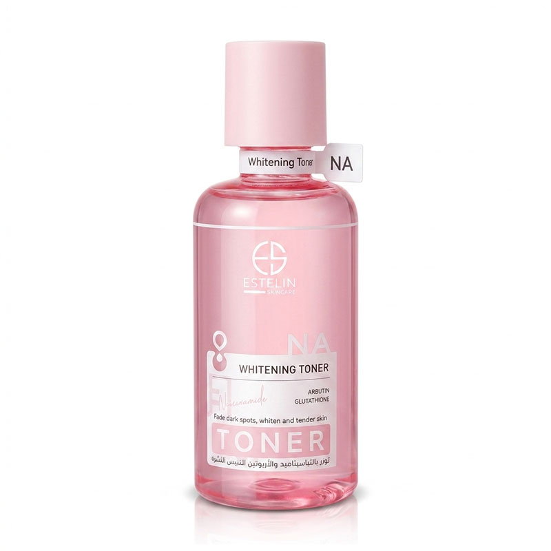 تونر سفید کننده استلین Estelin مدل Whitening Toner حجم 400ml