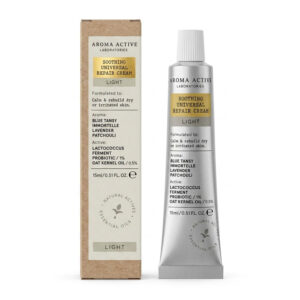 کرم ترمیم کننده پوست خشک آروما اکتیو Aroma Active مدل Soothing Universal Repair Light حجم 15ml