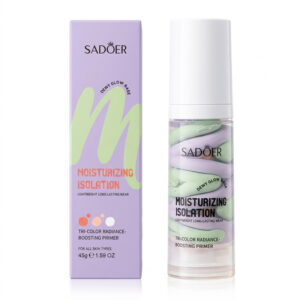 پرایمر سه رنگ درخشان و شاداب کننده سادور Sadoer مدل Radiance Boosting حجم 45g