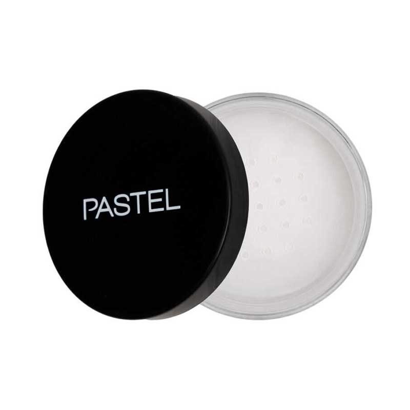 پودر بیک پاستل Pastel مدل Smooth Loose Powder رنگ 100 Transparent White