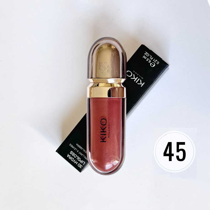لیپ گلاس کیکو Kiko مدل 3D Hydra Lipgloss کد 45 (های کپی)