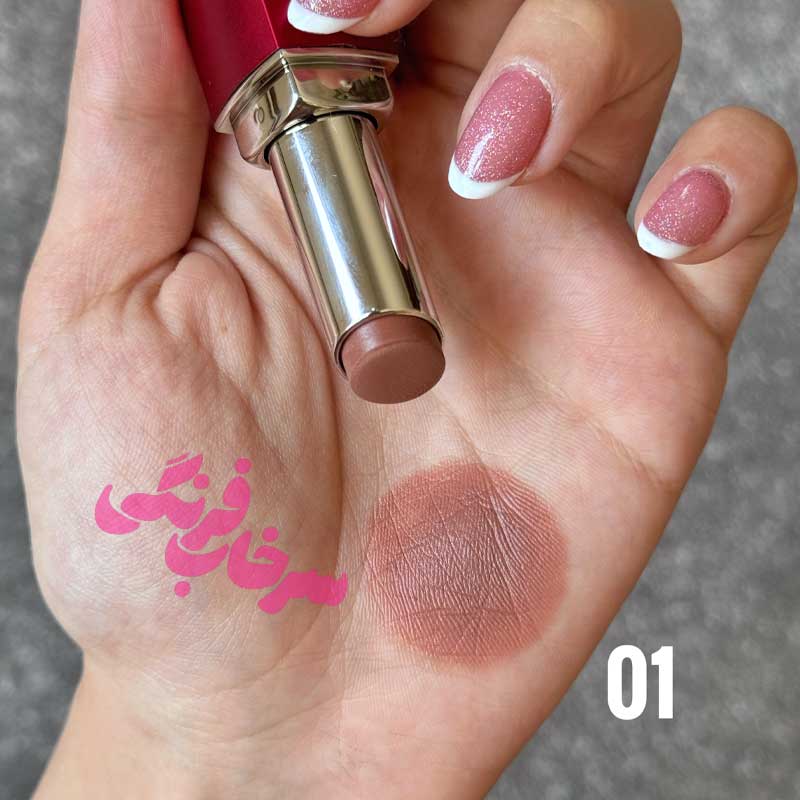 رژلب جامد گلدن رز Golden Rose مدل Satiny Matte رنگ 01